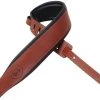 Levys MSS1 Leather Guitar Strap Walnut