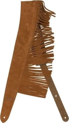 Fender Suede Fringe Leather Guitar Strap