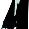 Gibson Lightning Bolt Style 2" Safety Strap - Jet Black