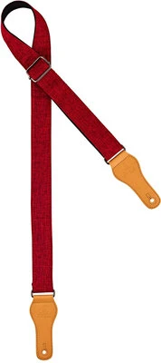 Ortega OCS-250U Ukulele Strap Burgundy Cotton