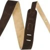 Fender Reversible 2'' Suede Leather Guitar Strap Brown