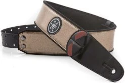 Yamaha Stardust Leather Guitar Strap Gold