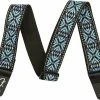 Fender Pasadena Woven Strap Blue Snowflake